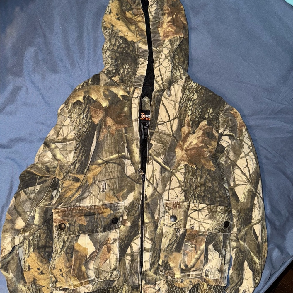Camo Hooded Jacket